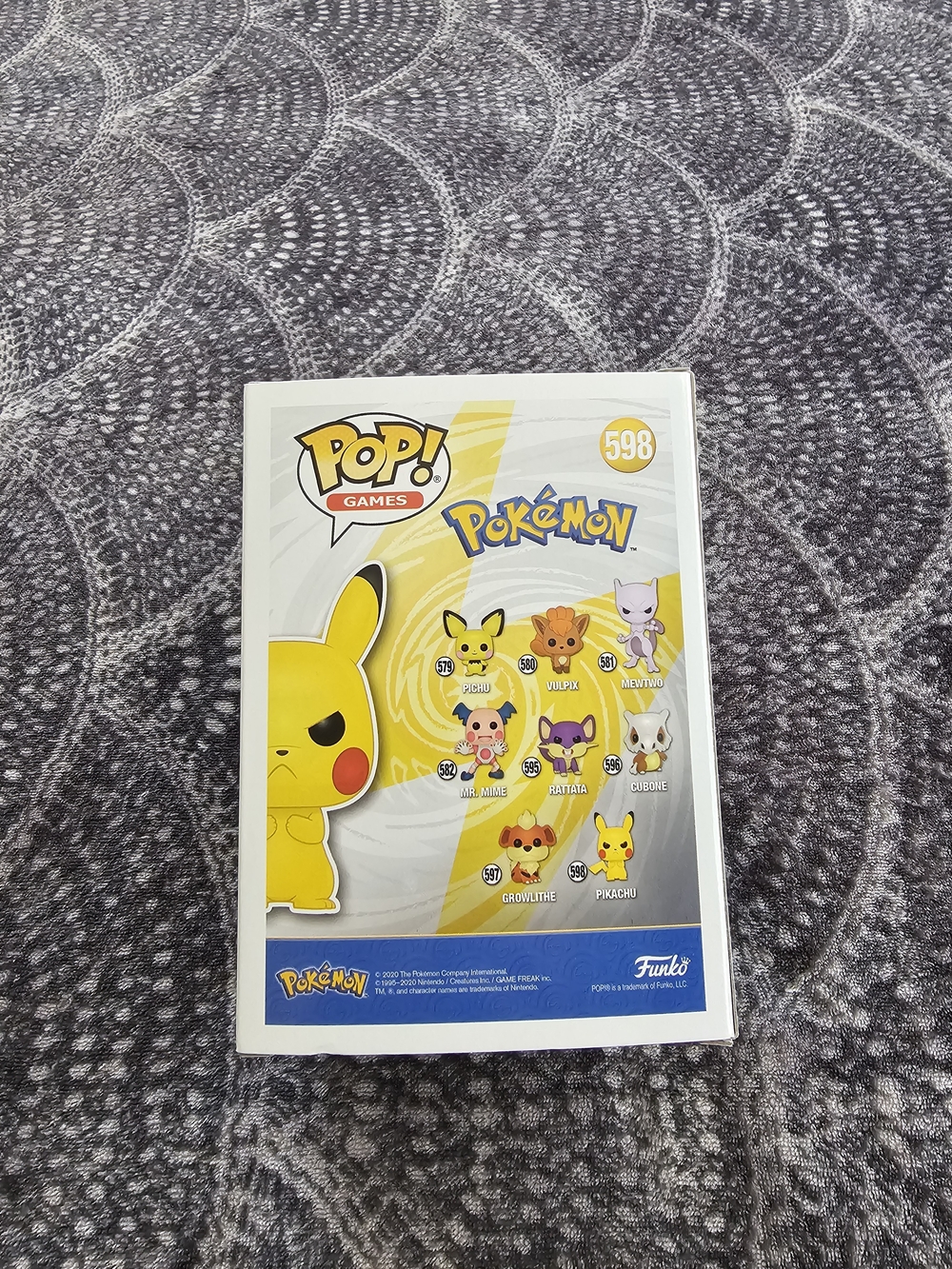Funko Pop! Pikachu Angry Face Vinyl Figure - Yellow, Red, Black NWOT - Picture 2 of 3
